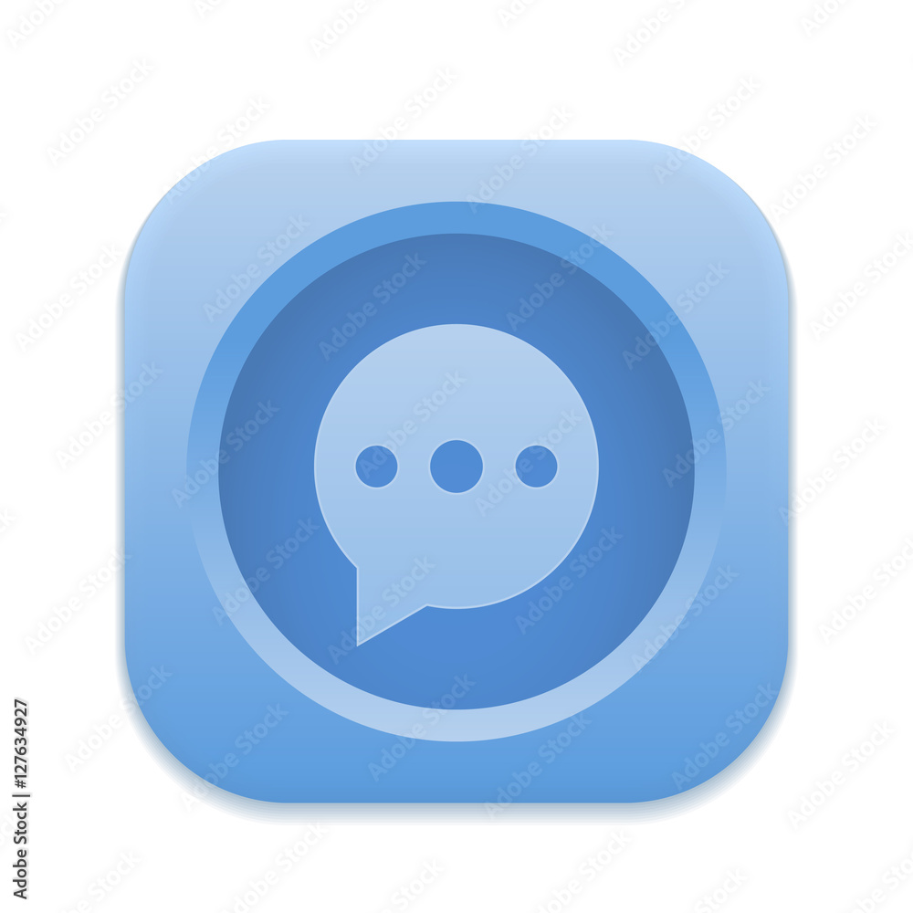 App Button - Round Square App Button - Round Square