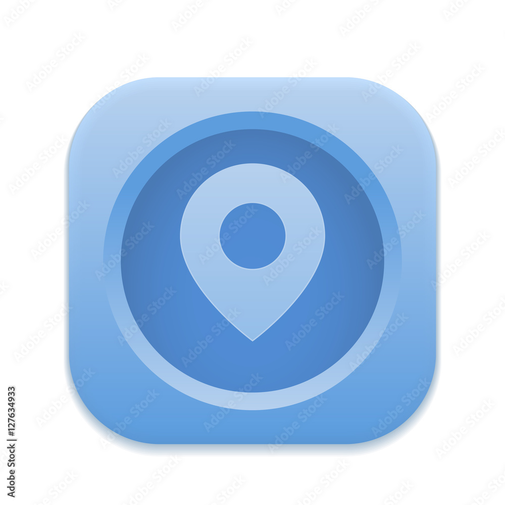 App Button - Round Square App Button - Round Square