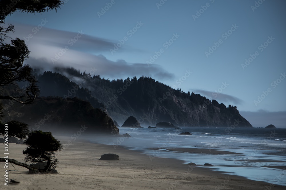 Arcadia Beach in Oregon Arcadia Beach in Oregon