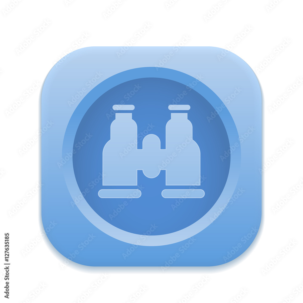 App Button - Round Square App Button - Round Square