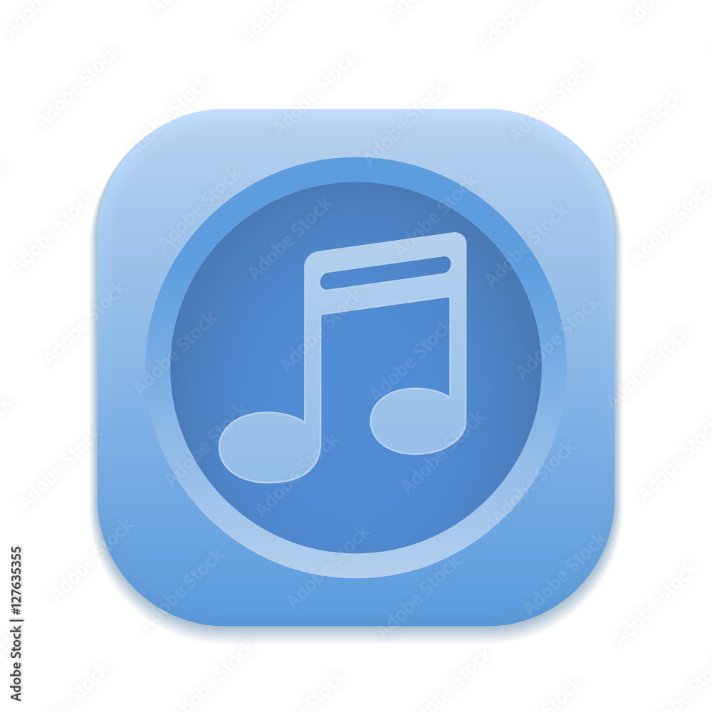 App Button - Round Square App Button - Round Square