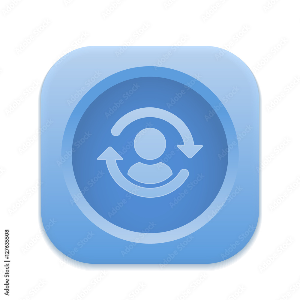 App Button - Round Square App Button - Round Square