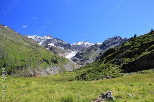 Blick auf die Gletscherzunge © bestfoto95