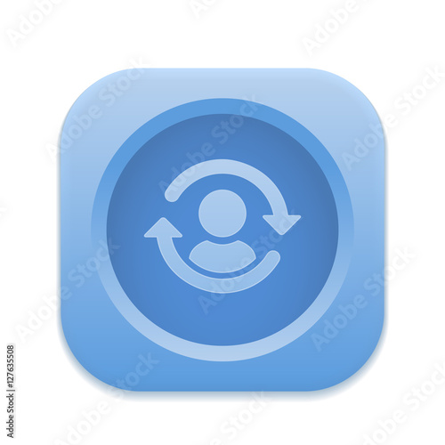 App Button - Round Square