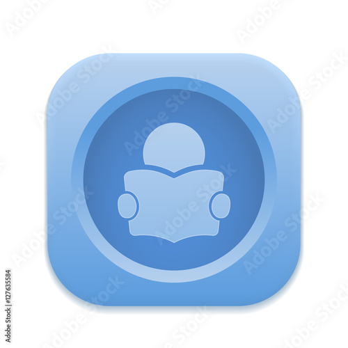 App Button - Round Square