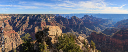 Beautiful Landscape of Grand Canyon from North Rim, Arizona, Uni