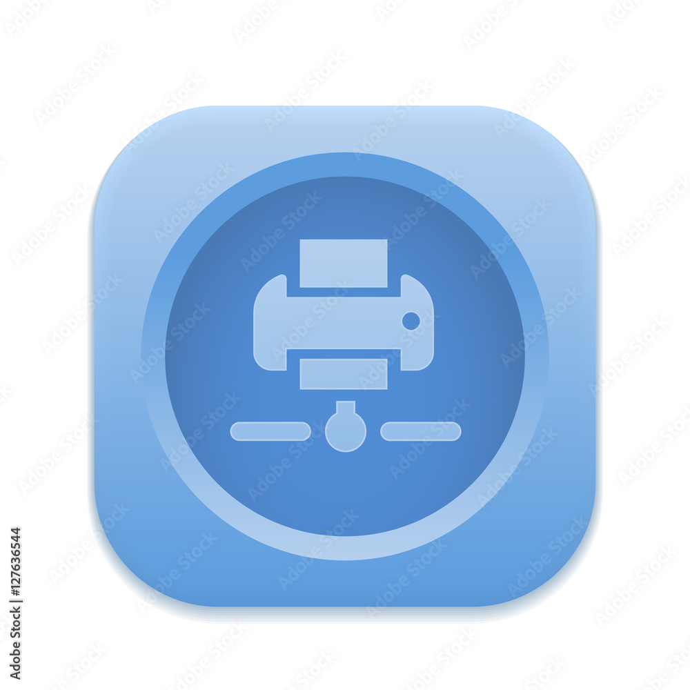 App Button - Round Square App Button - Round Square