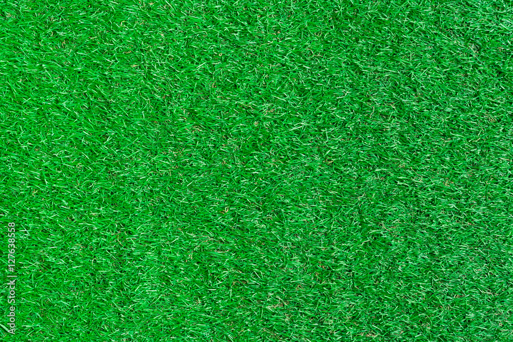 Fototapeta premium Artificial green grass field texture background