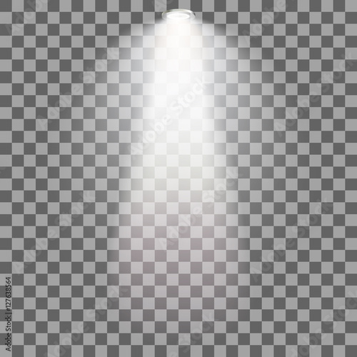 Stage illuminated spotlight