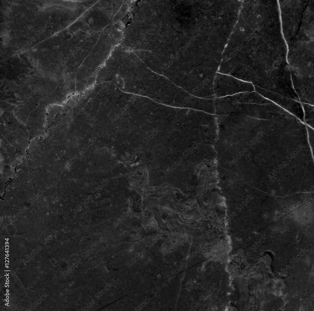 Fototapeta premium Black marble texture background (High resolution)