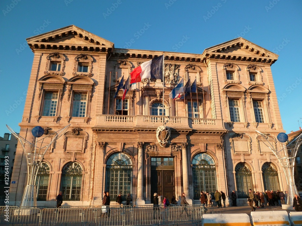 Hôtel de ville de Marseille (France)