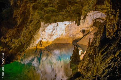 Vrelo cave near to the matka lake in macedonia. photo