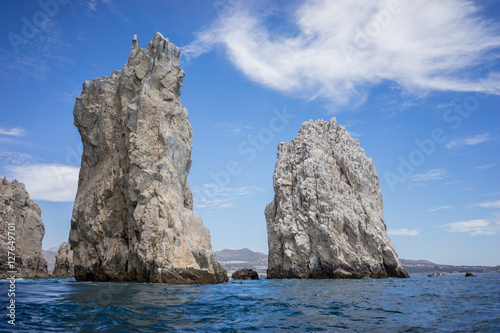 Rock Formations around the Arch in Cabo San Lucas, Mexico. © studiolaska