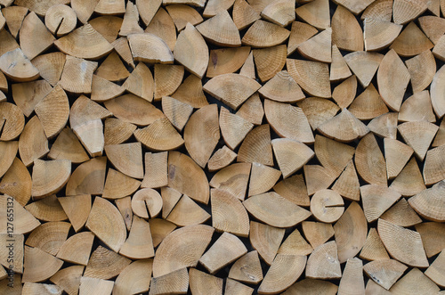 wood log pattern texture background © aon168
