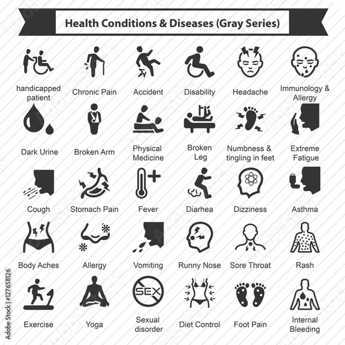 Health Conditions & Diseases (Gray Series)