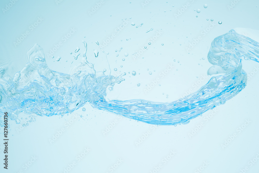 水面で跳ねる水 Stock 写真 Adobe Stock