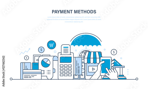 Methods and forms of payment,  cards, technology online payments.