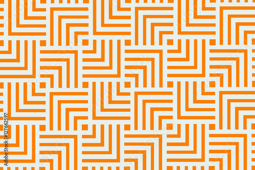 Orange geometric pattern background design | Abstract modern art decorative 