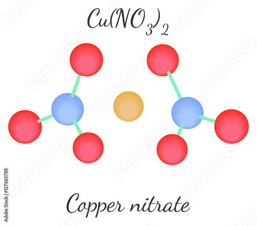 Copper nitrate CuN2O6 molecule