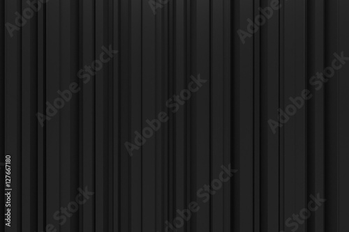 abstract black line random position background 3d rendering vert