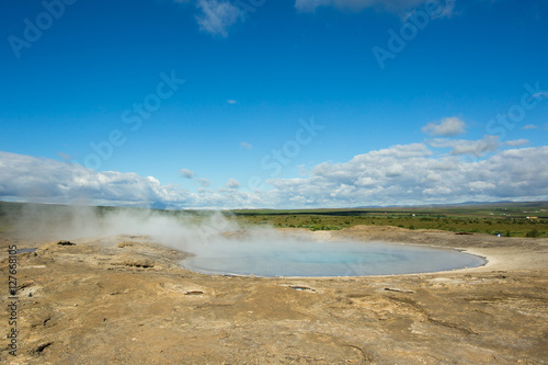 Sleep geyser in Iceland