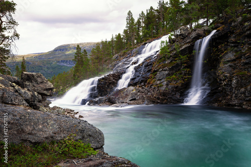 Wasserfall in Norwegen