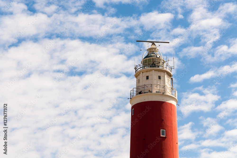 Eierland Lighthouse on Texel Island