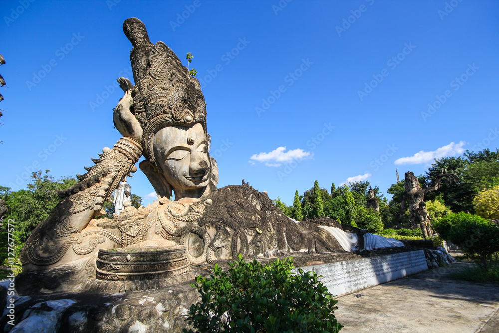 Huge Statues in the Sculpture Park - Nong Khai, Thailand