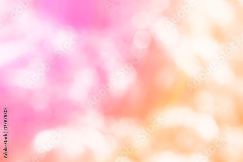 Black bokeh color light background, abstract blurred
