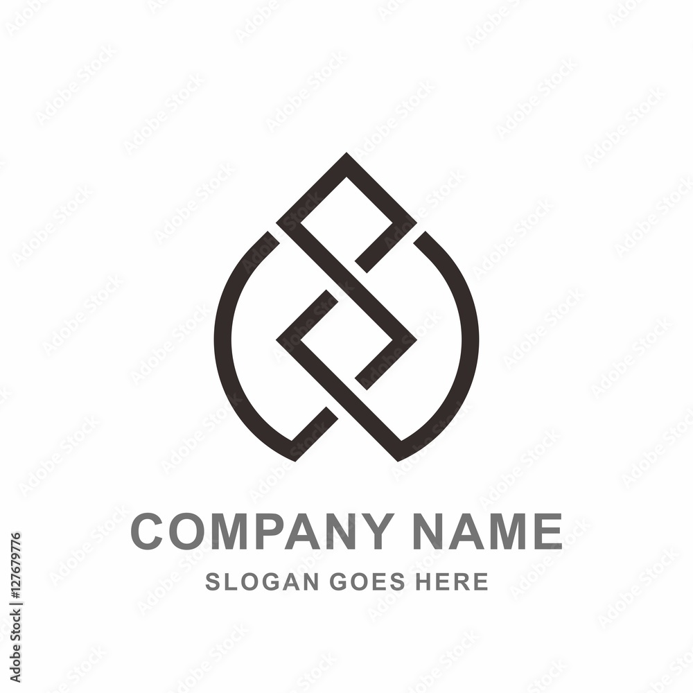 Geometric Square Circle Outline Strips Morocco Ornament Motif Decoration Business Company Stock Vector Logo Design Template Geometric Square Circle Outline Strips Morocco Ornament Motif Decoration Business Company Stock Vector Logo Design Template