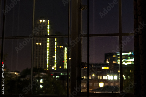 One night in the window
