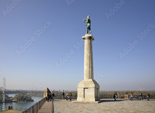 Winner monument in Belgrade. Serbia