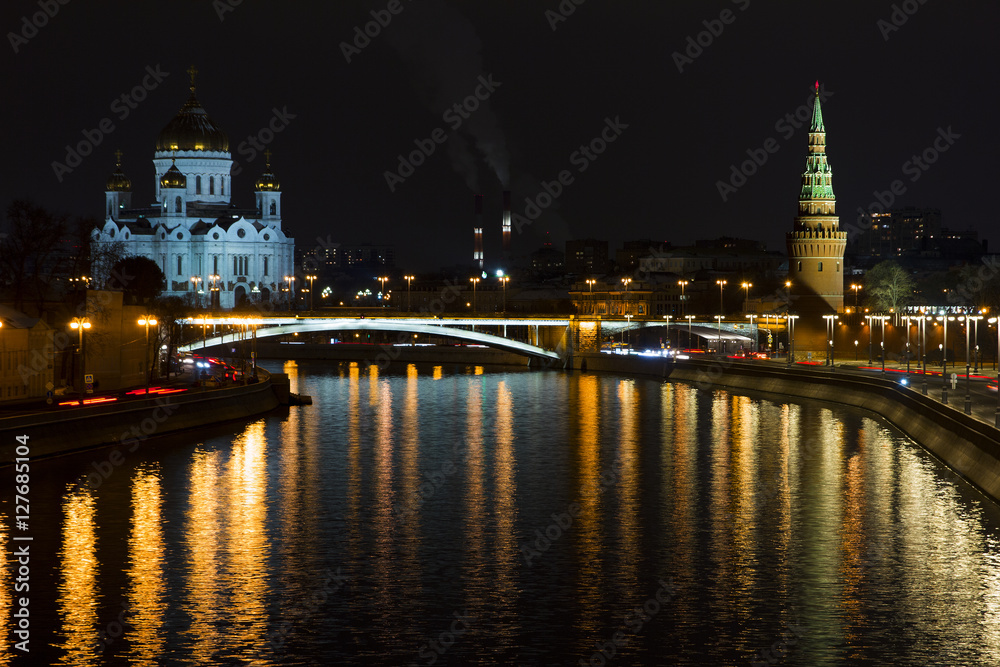 Fototapeta premium The historic city center of Moscow