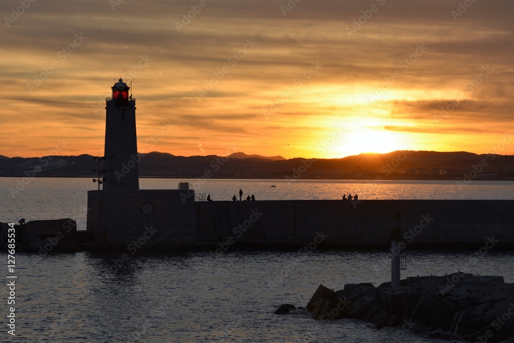 Fototapeta premium Lighthouse Nice, France