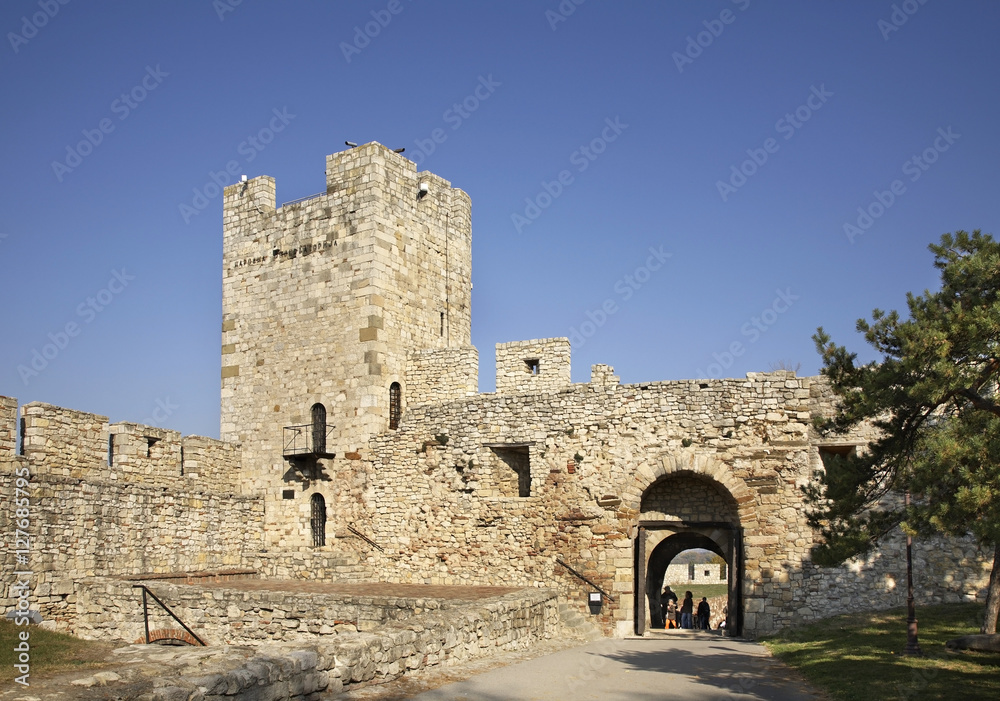 Despot's gate in Kalemegdan fortress. Belgrade. Serbia