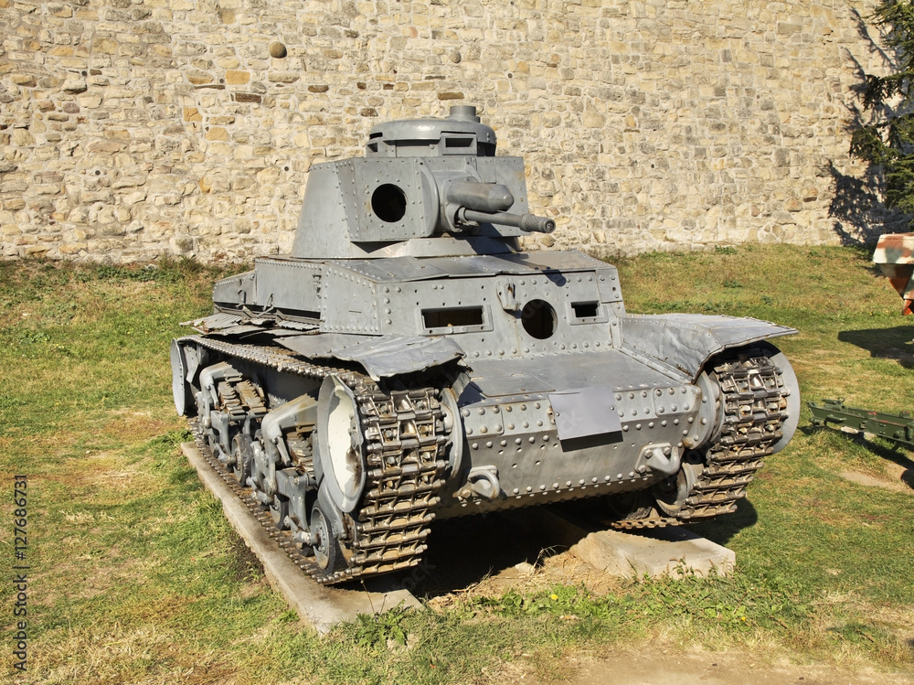Tankette in Kalemegdan. Belgrade. Serbia Tankette in Kalemegdan. Belgrade. Serbia