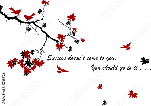 tree branches with birds