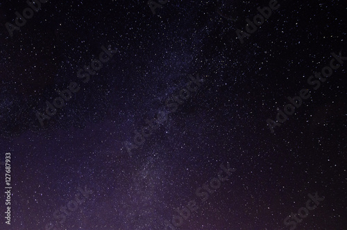 A faint milky way from the Betws Mountain, Wales