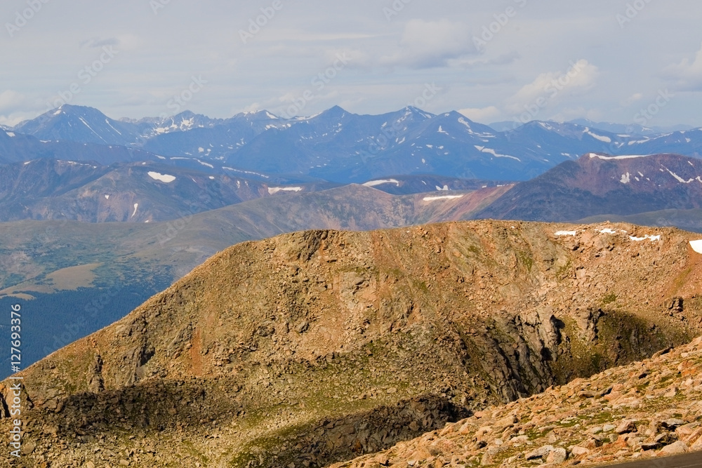 Mount Evans Scenery in the Rocky Mountains of Colorado