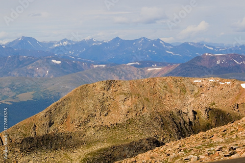 Mount Evans Scenery in the Rocky Mountains of Colorado