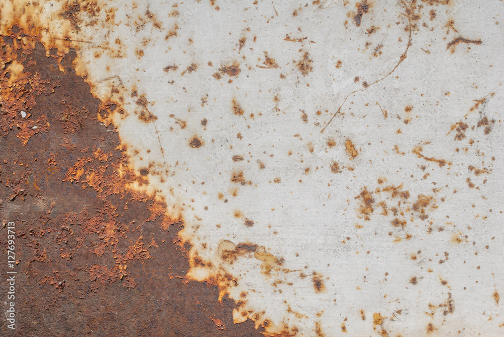 surface of rusty iron with remnants of old paint, grunge metal surface, great background or texture for your project surface of rusty iron with remnants of old paint, grunge metal surface, great background or texture for your project