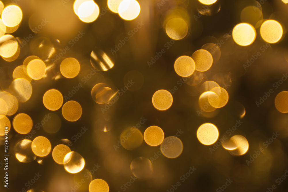 Obraz premium Holiday background of lights