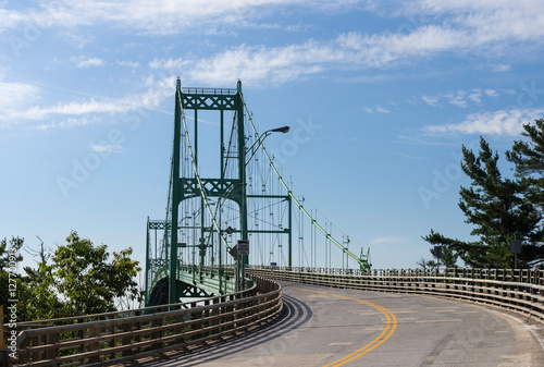 Thousand Islands International bridge in Ontario photo