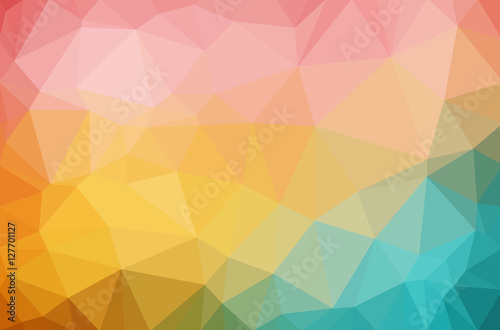 Abstract polygon geometric background.