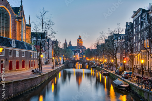 Church of Saint Nicholas in Amsterdam city  Netherlands
