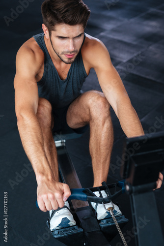 Above photo of fitness man