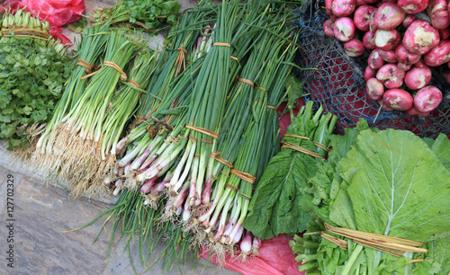 fresh vegetables selling at agriculture fair