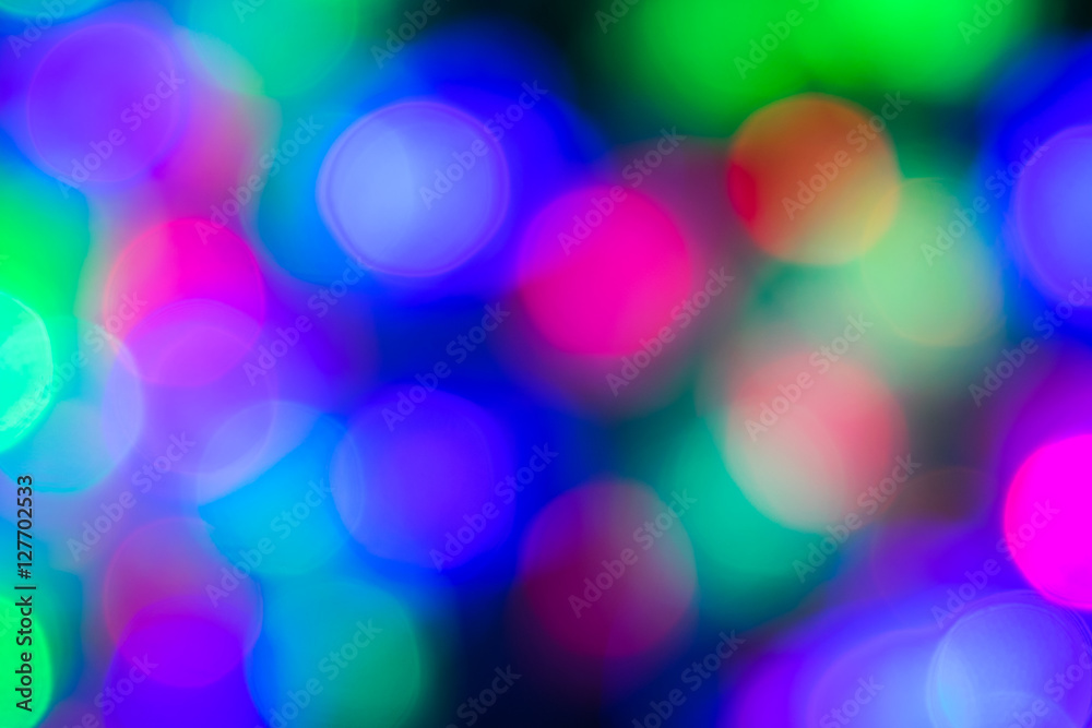 Abstract blurred garland lights. Background for Christmas and New Year Abstract blurred garland lights. Background for Christmas and New Year