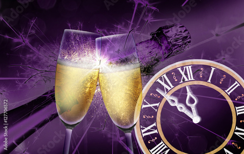 Silvester mit Ihr und Sekt