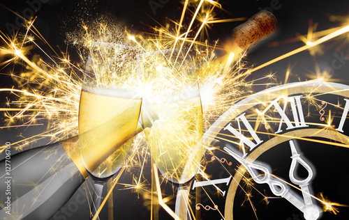 Silvester mit Ihr und Sekt